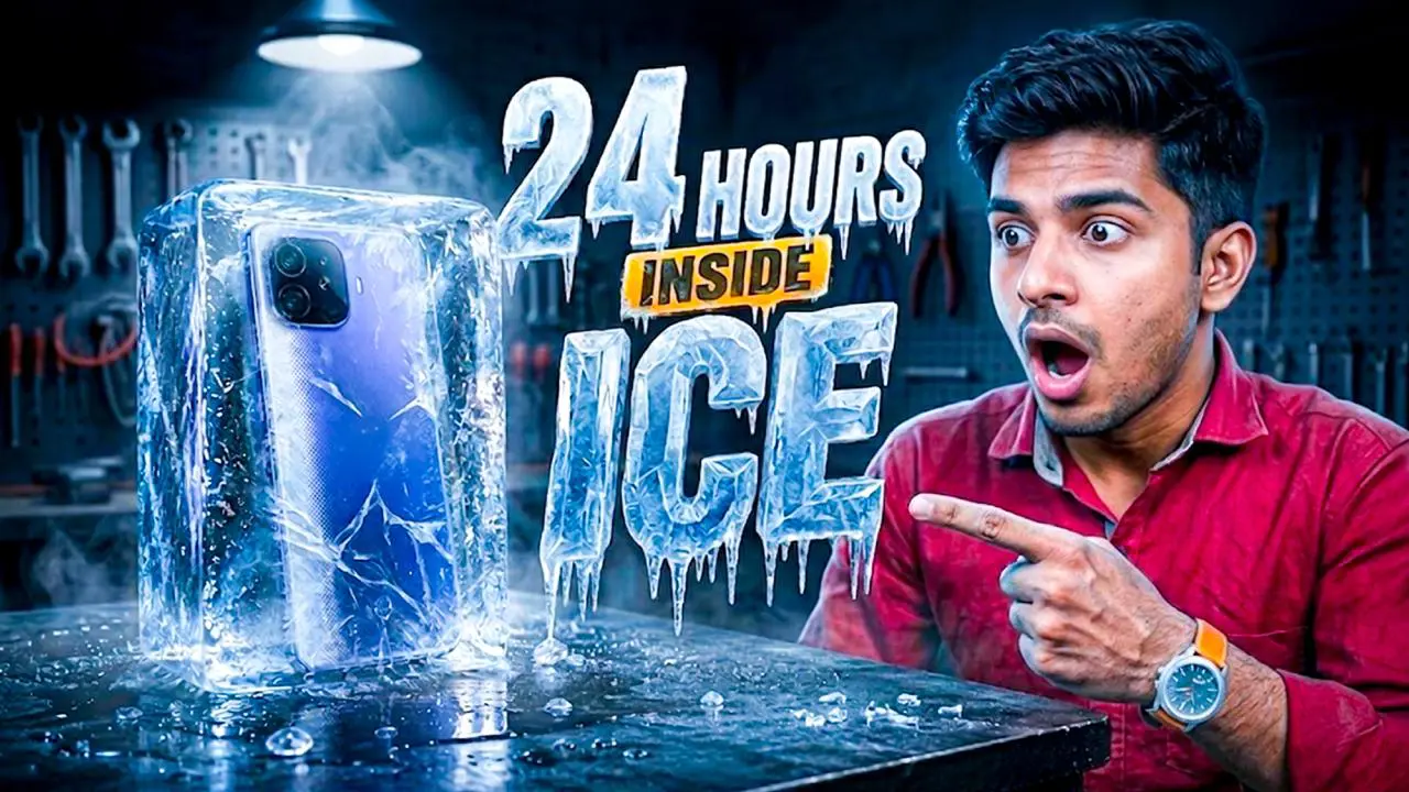 24 Hours Inside Ice Challenge Thumbnail